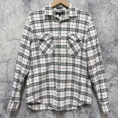 BANANA REPUBLIC ネルシャツ M チェック長袖 バナナリパブリック