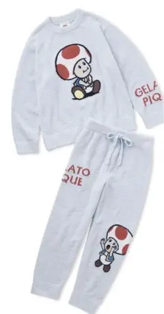 ジェラピケ　ピノキオコラボ　新品未使用　上下セット 2025年最新】ジェラピケ キノピオの人気アイテム - メルカリ