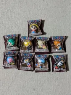 ワンピース BLOCK COLLECTIONストラップ 9種セット - メルカリ