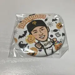 西館夕陽選手 ハロウィンバッジ GIANTS