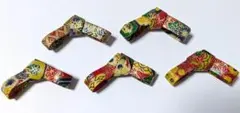 和紙製伝統的和柄箸置き5個セット