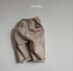 【新品未使用】韓国子供服 minirobe dongle line pants