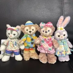 【新品】Sunny Funダッフィー&フレンズぬいば4体セット