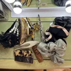 ヘアアクセサリー　クリップ11点セット