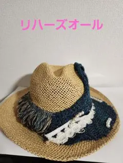 CA4LA カシラ 麦わら キャップ レディース フェザー 羽 キャスケット