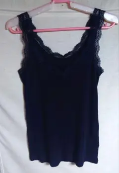 ユニクロ　2way　レース　タンクトップ　Lサイズ