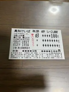 2025年最新】ハルウララ 馬券の人気アイテム - メルカリ
