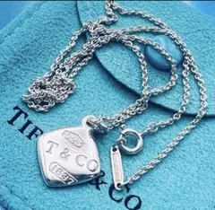 ティファニー　1837　スクエア　ネックレス　シルバー　ペンダント