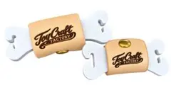 【2個セット】本革×3Dプリント コードホルダー M/L ケーブル収納