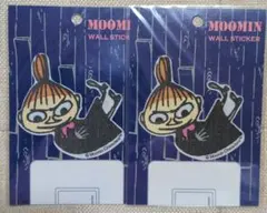 MOOMIN リトルミイ ウォールステッカー 2枚セット