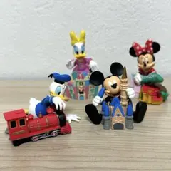 東京ディズニーランド ミッキー ミニー ドナルド デイジー フィギュア 非売品
