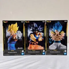 【新品未開封】ドラゴンボール Grandistaフィギュア 3種 悟空 ベジット