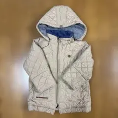 ファミリア familiar キルティング コート 110 フード着脱可能