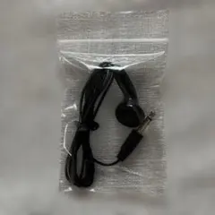 新品　片耳　イヤホン イヤフォン ブラック　黒のサムネイル