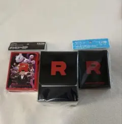 ロケット団 フリップデッキケース ダメカン デッキシールド サカキ
