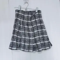 snidel フレアーミニスカショーパン 0 スナイデル　スカパン　ツイード