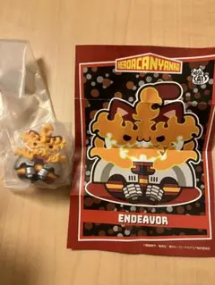 ヒロアカニャンコ エンデヴァー フィギュア MEGA CAT PROJECTのサムネイル