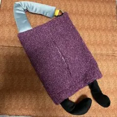ティッシュカバー パープル