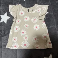 【美品】baby gap 花柄 Tシャツ 12-18ヶ月