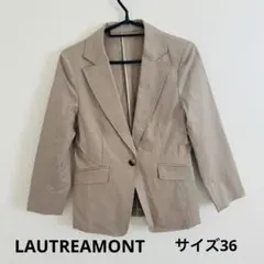 【LAUTREAMONT】ロートレアモン36 シングルボタンジャケット アウター