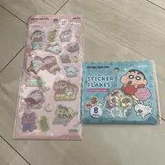 クレヨンしんちゃん　おはじきシール　ふわふわシール