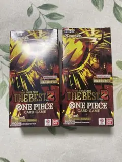 テープ付 ワンピース カードゲーム THE BEST vol.2 2BOX 未開