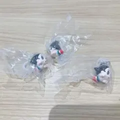 手塚治虫 カプセルトイ めじるしアクセサリー アトム 3個セット