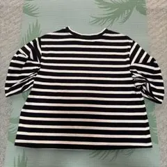 イエナIENA◆ボリュームスリーブTシャツ◆ブラックAのサムネイル