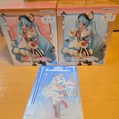 と*日様 一番くじ　雪ミク ～SNOW MIKU ALLSTARS～A賞　B賞