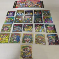 ビックリマン【ヘッドだらけのビックリマンチョコ】ホルダー + シール21枚セット