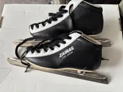 ZAIRAS スケート靴 黒/白 21cm スピードスケート