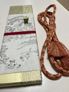 道明、帯締め