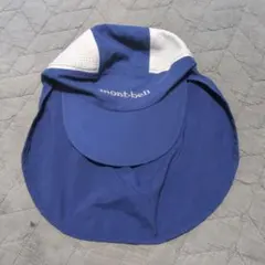 mont-bell キッズ用 サンシェードキャップ ブルーのサムネイル