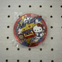 サンリオ キラキラ缶バッジ ハローキティ