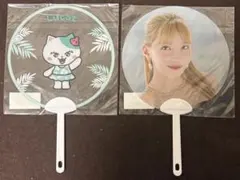 NiziU Nizoo マユカ ルキャ クリアうちわ セット