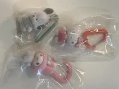サンリオ カラフルカラビナマスコットチャーム　3種