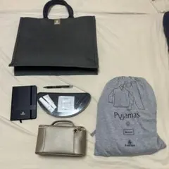 エミレーツ　ファーストクラスアメニティ　ブルガリポーチ