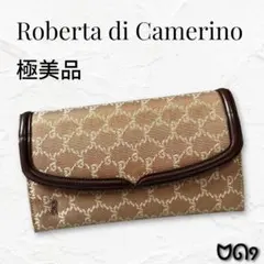 【極美品】ロベルタ ディ カメリーノ フラップ式 長財布のサムネイル