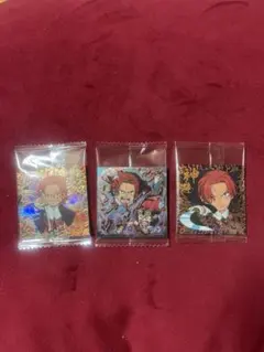 ONE PIECE ウエハース　シャンクス3枚セット