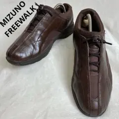 J*O様 美品　ミズノ　ウォーキングシューズ　フリーウォークイオ　ブラウン　25