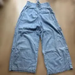 ガウチョパンツ　Kid’sライトブルー