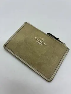 COACH ゴールド コインケース　パスケース　キーリング