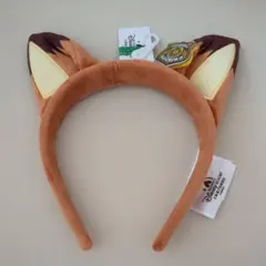 上海ディズニーランド ズートピア ニック カチューシャ