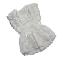 フリルワンピース（M size）（犬服）