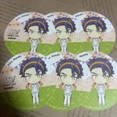 A3 エースリー 兵頭十座 アニメイトカフェ コースター 6枚セット