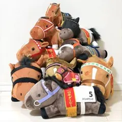 SK サラブレッドコレクション 10種類セット ぬいぐるみ 競馬 アイドルホース