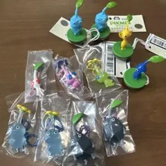 ピクミン　グミ　マスコット　岩　氷　羽　白　ヒカリ　ゆらゆらフィギュア