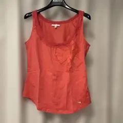 PAULE KA ポールカ　リボンノースリーブトップス　Tシャツ