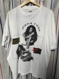 ヴィンテージ　ダイアナロス　diana ross フォトTシャツ　90年代　レア