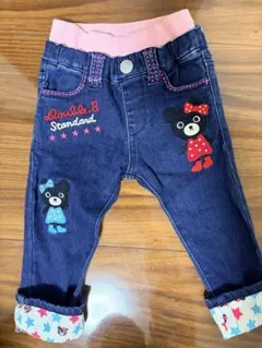 Double B ミキハウス　デニムパンツ 90㎝